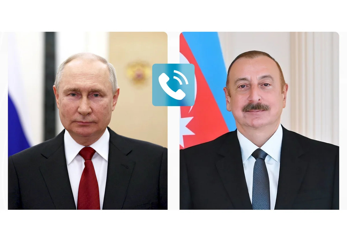 Vladimir Putin Azərbaycan Prezidenti İlham Əliyevə zəng edib