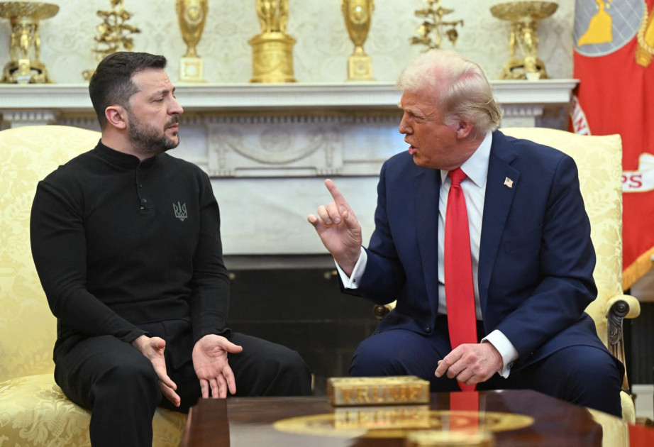 Ağ evdə Donald Tramp və Volodimir Zelenski arasında görüş keçirilir
