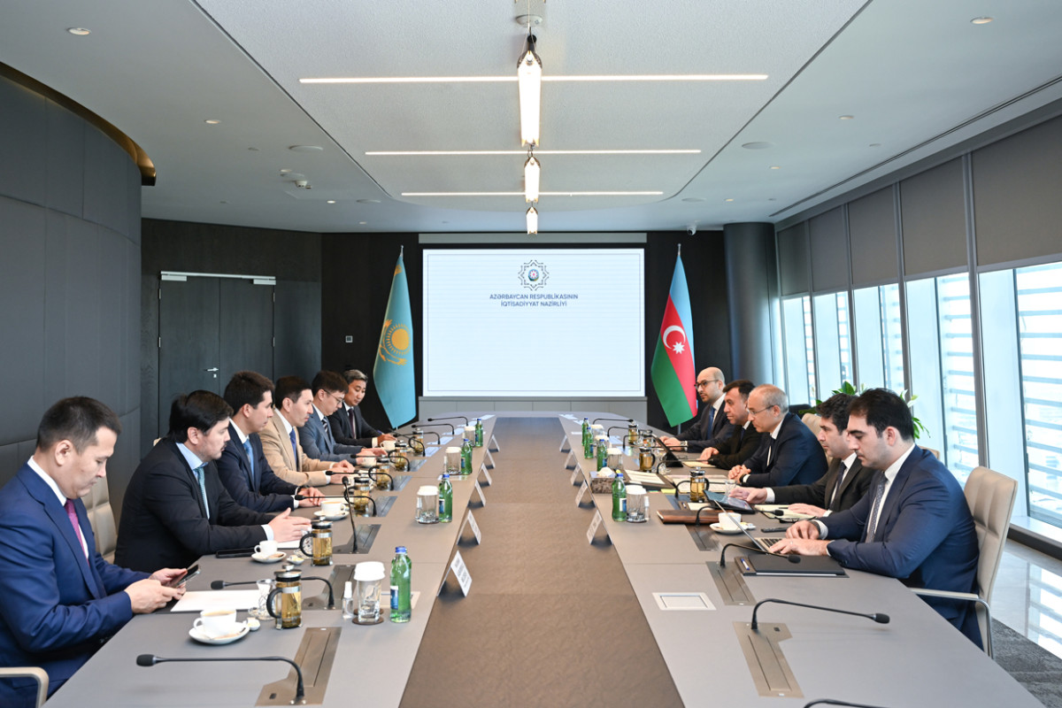 Qazaxıstanın "Samruk-Kazyna" Milli Rifah Fondunun rəhbəri ilə görüş keçirilib