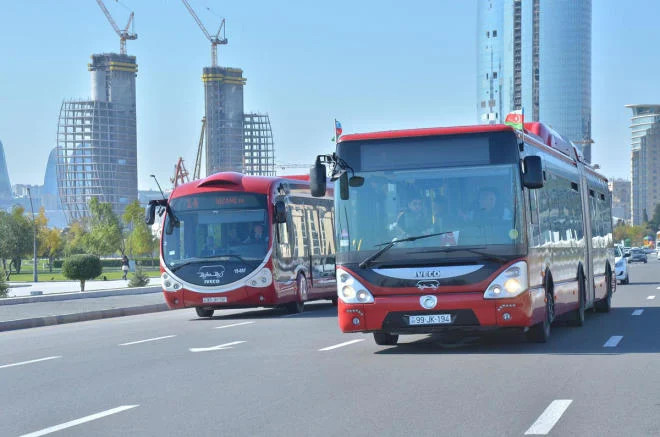 Bakıda  2 avtobusun yolu dəyişdirilir