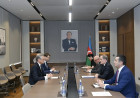 Ceyhun Bayramov Almaniyanın Azərbaycandakı yeni səfirini qəbul edib