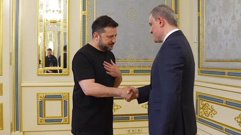 Ukrayna Prezidenti Volodimir Zelenski Ceyhun Bayramovu qəbul edib - Rəsmi Təfərrüatlar