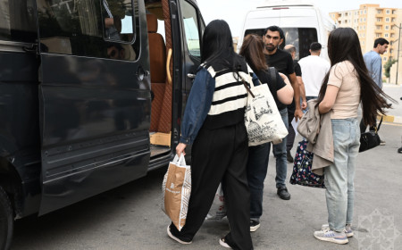 Şuşanın Kiçik Qaladərəsi, Xocavəndin Quzeyxırman və Güneyxırman kəndlərinə köç karvanları yola salınıb