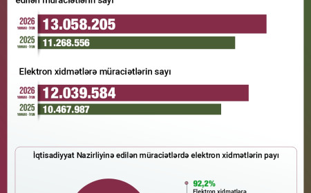 İqtisadiyyat Nazirliyi: Sahibkarlara göstərilən xidmətlərin əksəriyyəti elektronlaşdırılıb