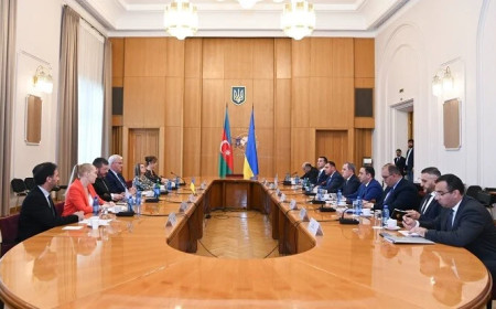 Azərbaycan və Ukrayna XİN başçıları görüşdü