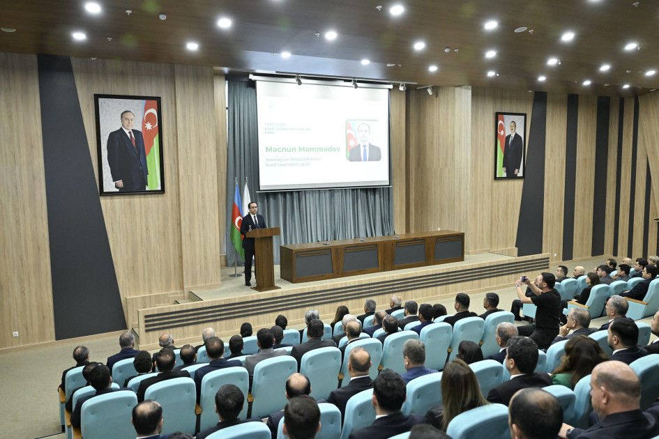 Kənd Təsərrüfatı İşçiləri Günü qeyd olunub 
