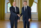 Azərbaycan Prezidenti İlham Əliyev Niderlandın xarici işlər nazirini qəbul edib