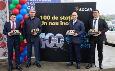 Rumıniyada “SOCAR” brendi ilə 100-cü YDM istifadəyə verilib