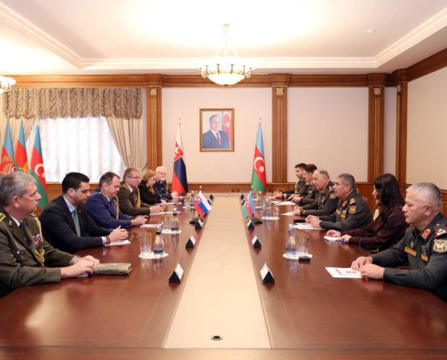 Azərbaycan ilə Slovakiya arasında hərbi sahədə əməkdaşlıq genişləndirilir
