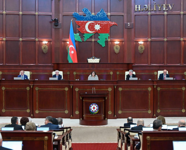 Milli Məclisin plenar iclasında