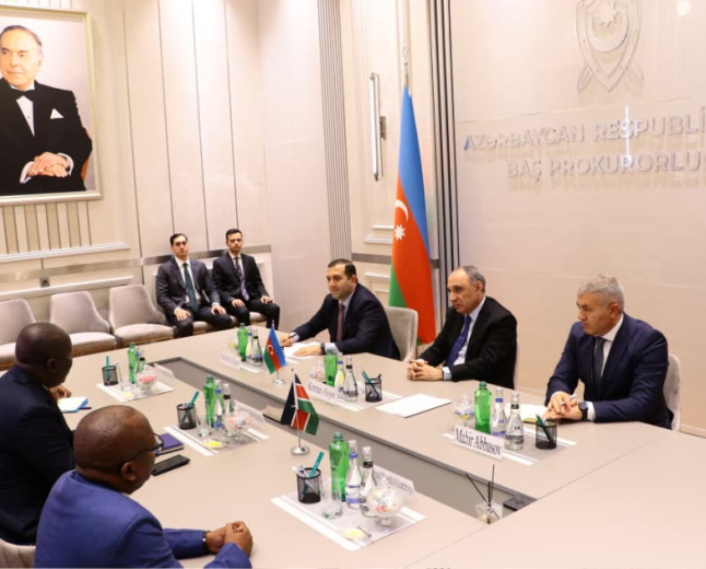 Azərbaycanın və Keniyanın prokurorluq orqanları arasında əməkdaşlıq genişləndirilir